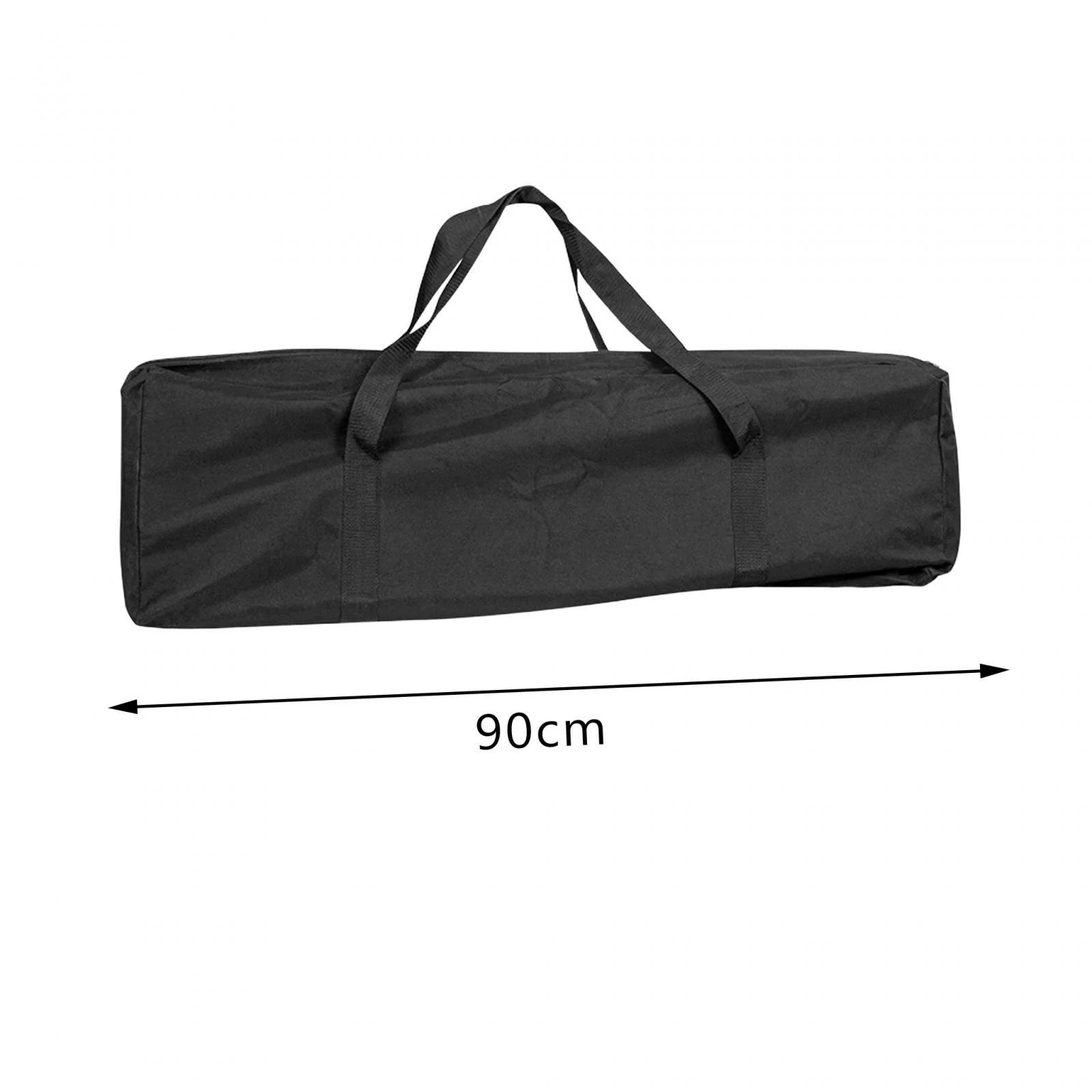 Travel Duffel Tote Bag Foldable Table Camping Storage for Outdoor Sports Gym Black 90X21X12Cm