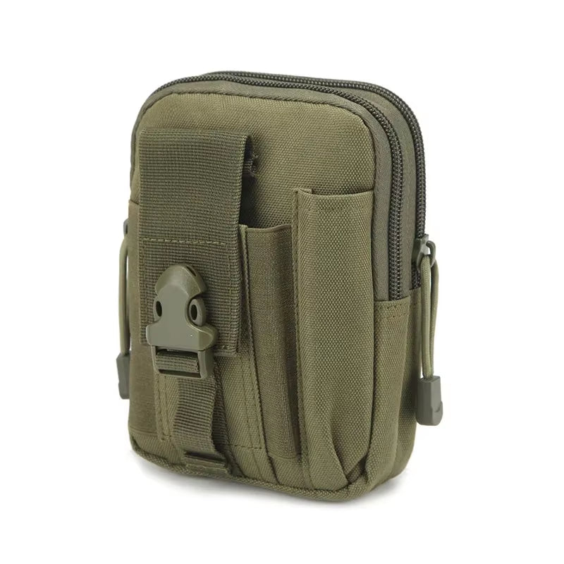 B2 Men'S Versatile Waist Pack Small Pocket Portable Survival Kit for Outdoor Sports Travel Camping and Hunting