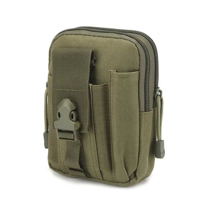 B2 Men'S Versatile Waist Pack Small Pocket Portable Survival Kit for Outdoor Sports Travel Camping and Hunting