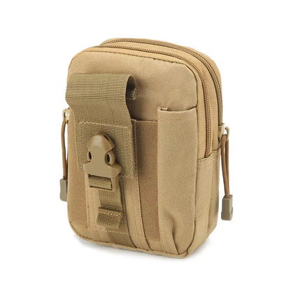 B2 Men'S Versatile Waist Pack Small Pocket Portable Survival Kit for Outdoor Sports Travel Camping and Hunting