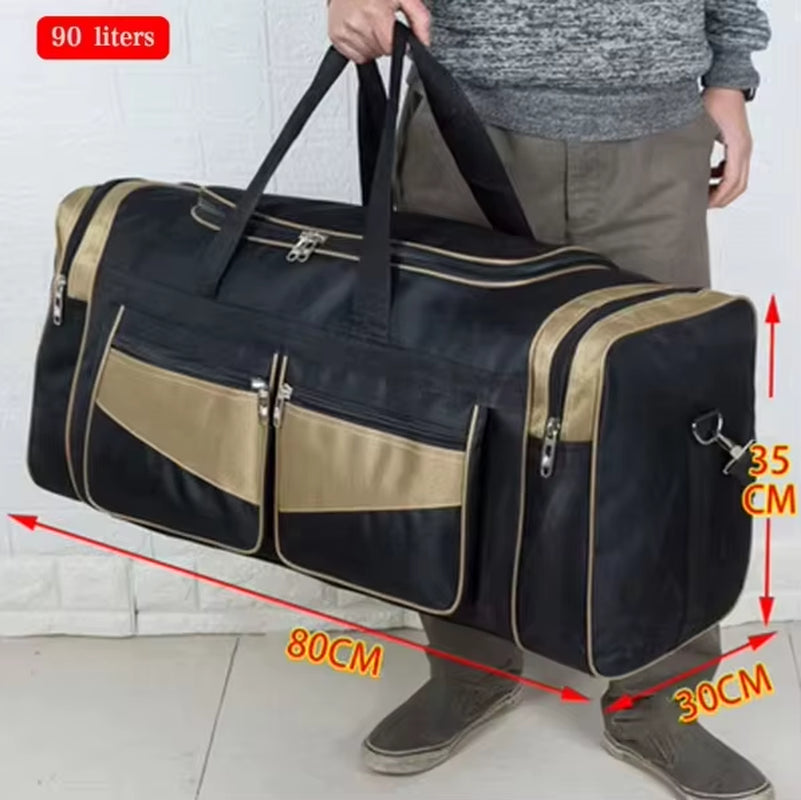Luggage Travel Bag Gym Fitness Handbags for Women Men Outdoor Sports Shoulder Large Storage Duffel Training Long Distance Bag