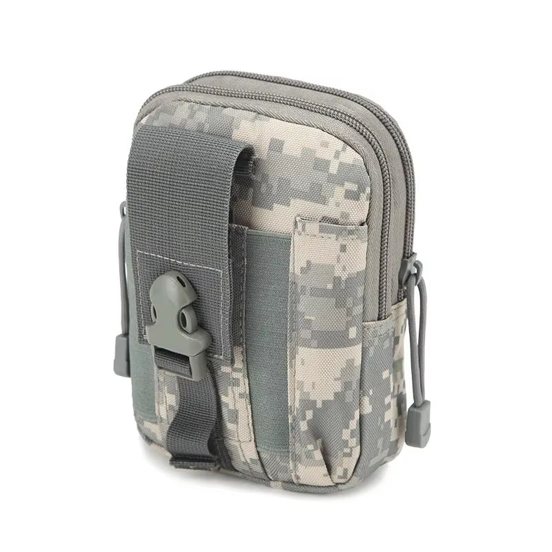 B2 Men'S Versatile Waist Pack Small Pocket Portable Survival Kit for Outdoor Sports Travel Camping and Hunting
