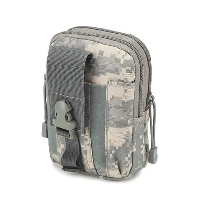 B2 Men'S Versatile Waist Pack Small Pocket Portable Survival Kit for Outdoor Sports Travel Camping and Hunting