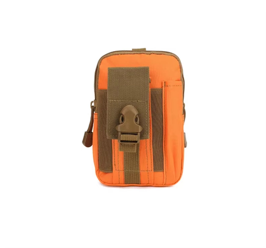 B2 Men'S Versatile Waist Pack Small Pocket Portable Survival Kit for Outdoor Sports Travel Camping and Hunting
