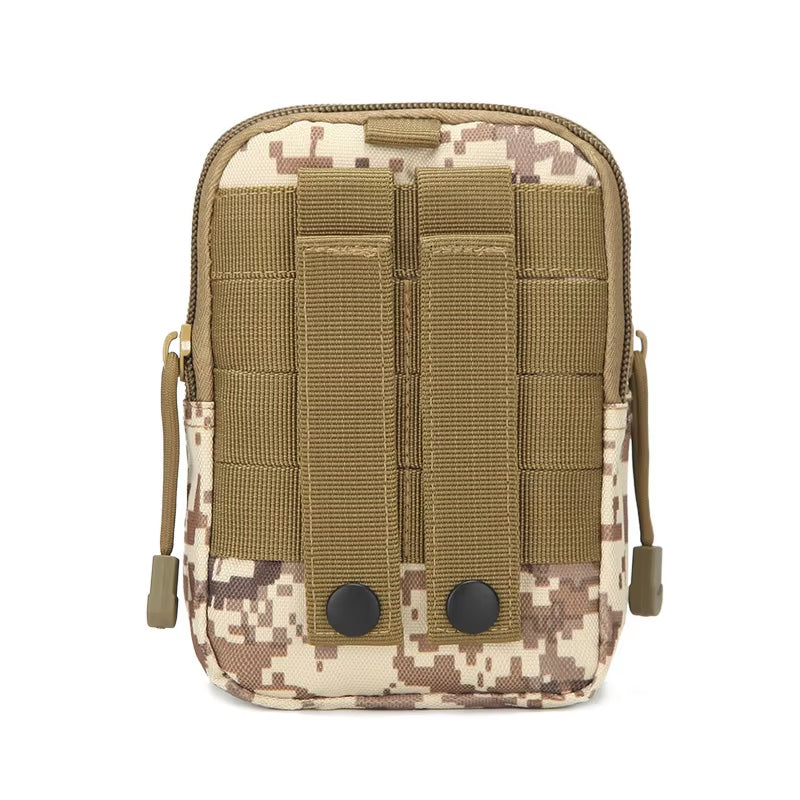 B2 Men'S Versatile Waist Pack Small Pocket Portable Survival Kit for Outdoor Sports Travel Camping and Hunting