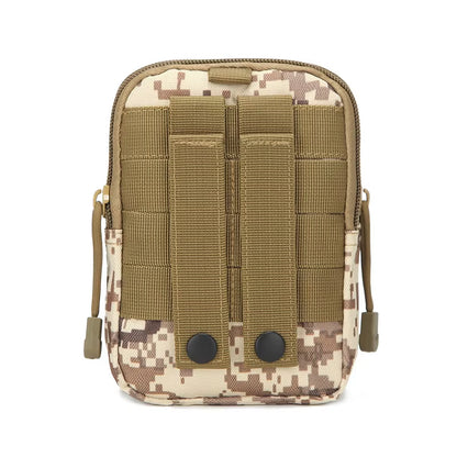 B2 Men'S Versatile Waist Pack Small Pocket Portable Survival Kit for Outdoor Sports Travel Camping and Hunting
